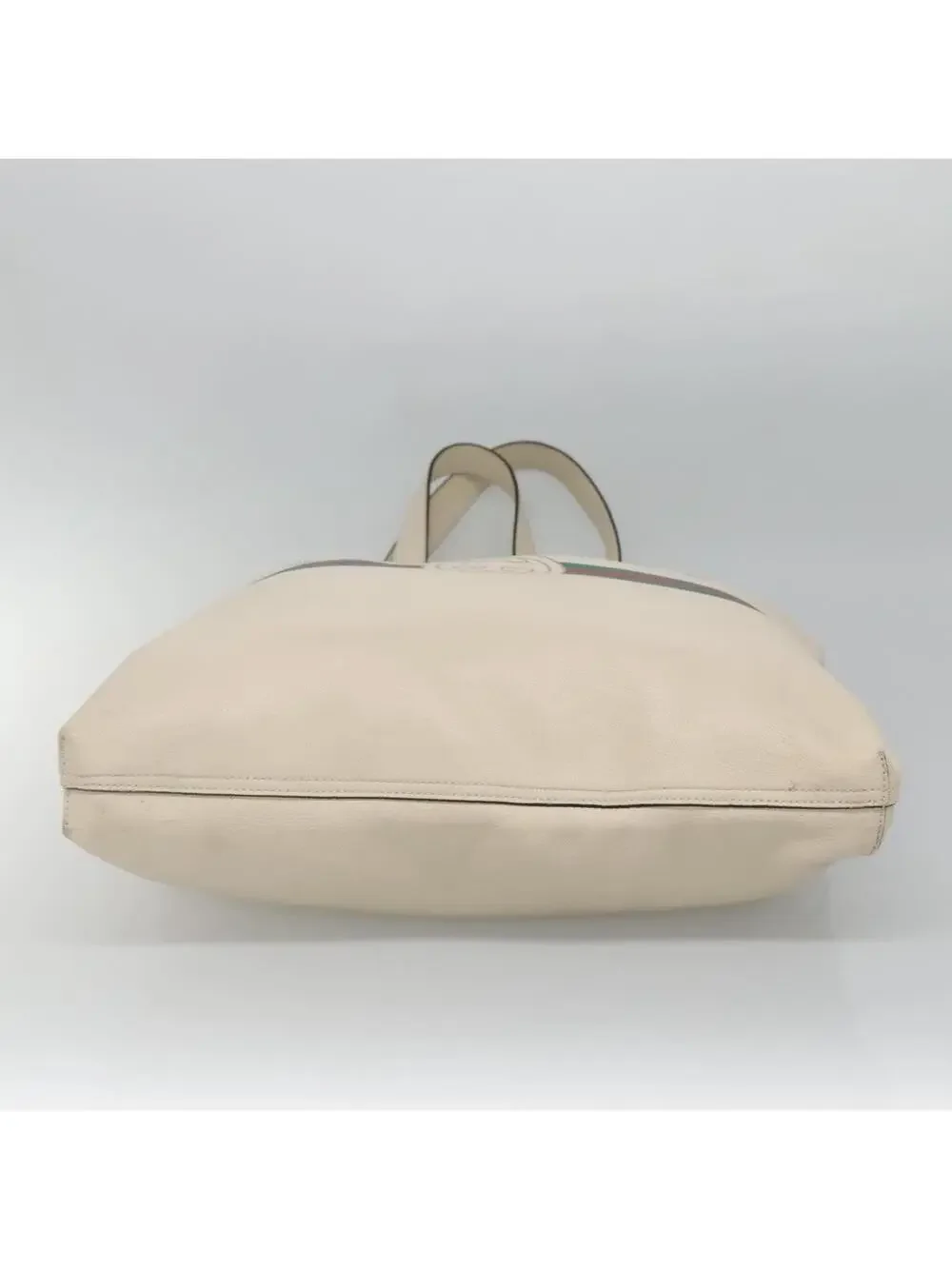 Gucci Web Sherry Line Tote Bag Leather #344027G73B